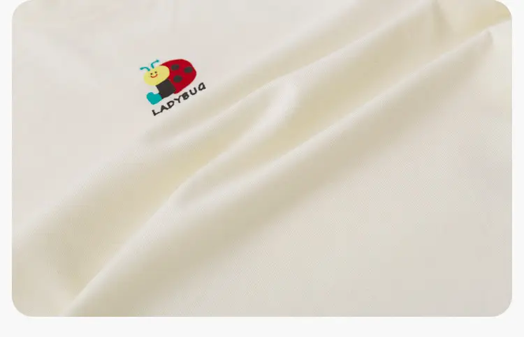 Dudu Home Long Sleeve T-Shirt Cream Baby Boys Girls Spring — feature 42