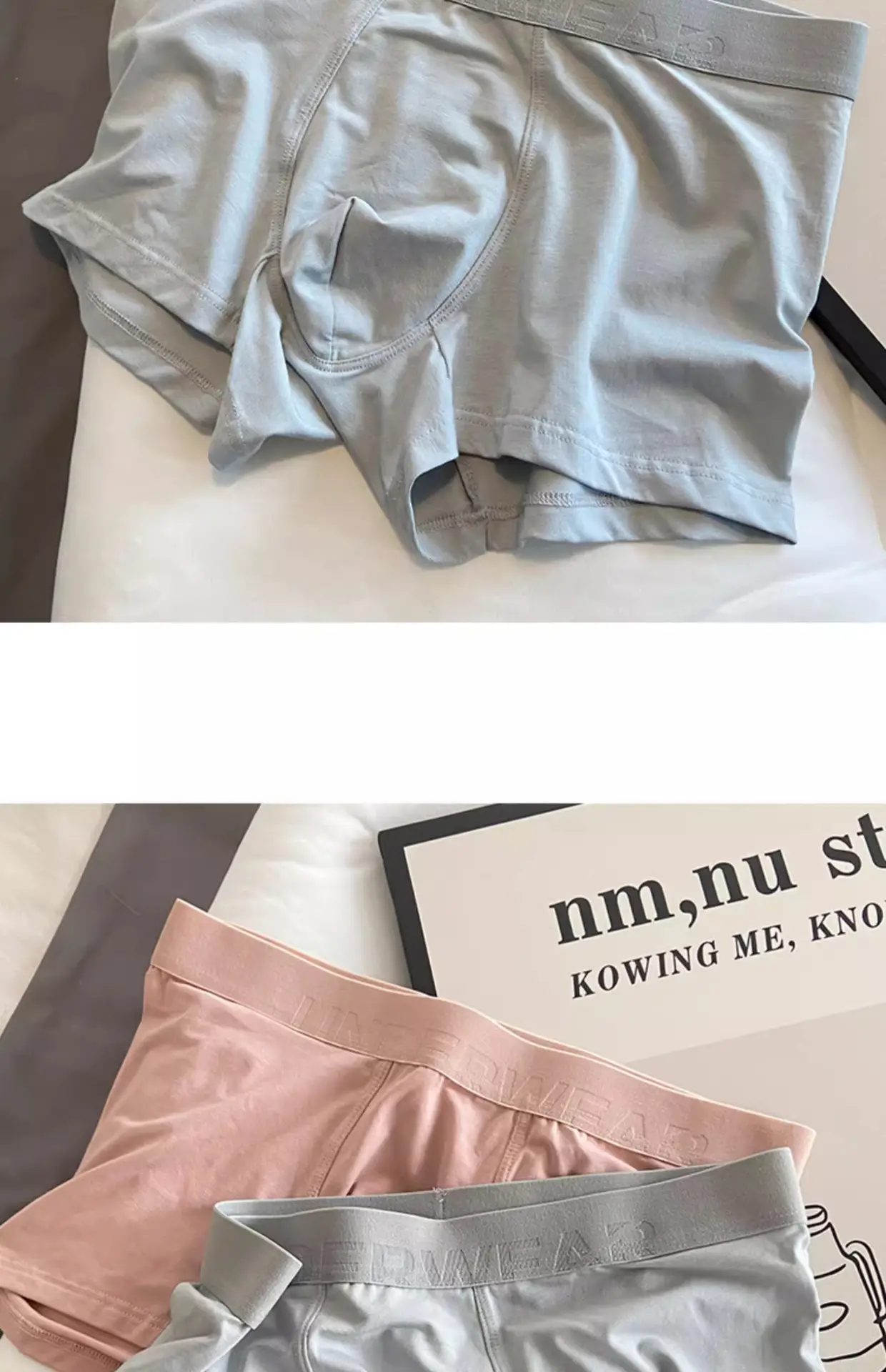 Men's 5Pc Anti-Bacterial Cotton Shorts Set — feature 28