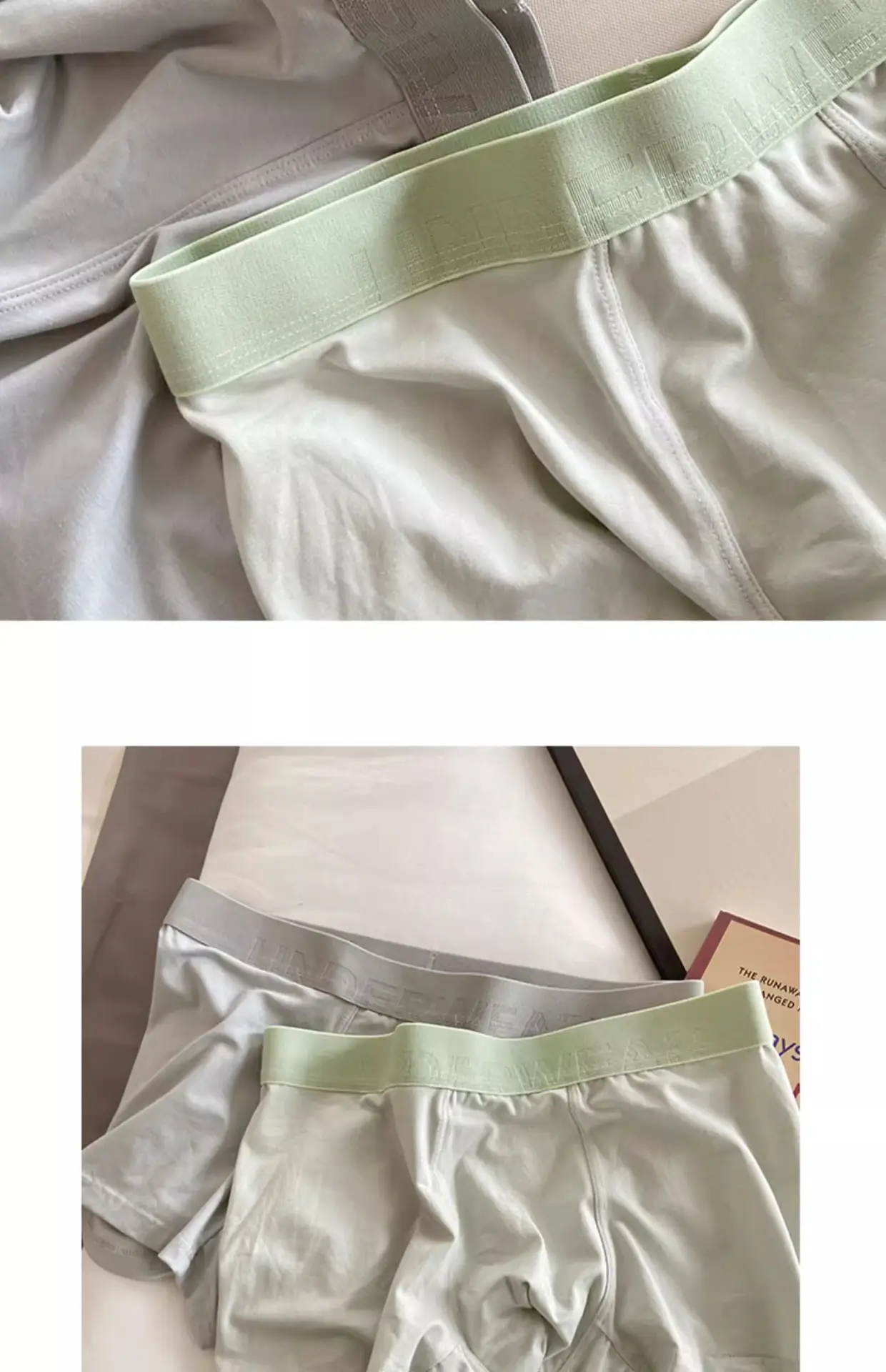 Men's 5Pc Anti-Bacterial Cotton Shorts Set — feature 31