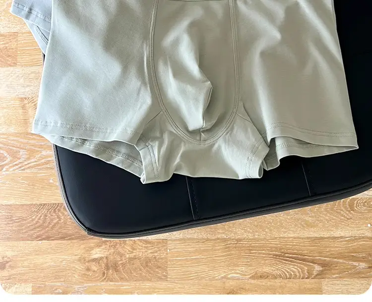 Men's 5Pc Anti-Bacterial Cotton Shorts Set — feature 4
