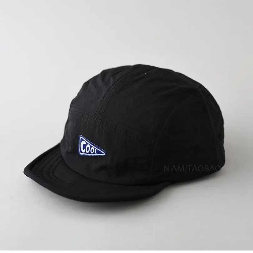 Purple Cotton Baseball Cap with Logo and Eave - Image 12