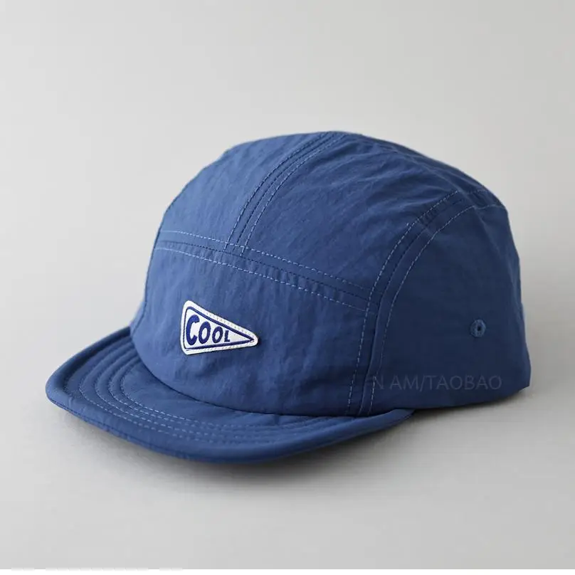 Purple Cotton Baseball Cap with Logo and Eave - Image 15