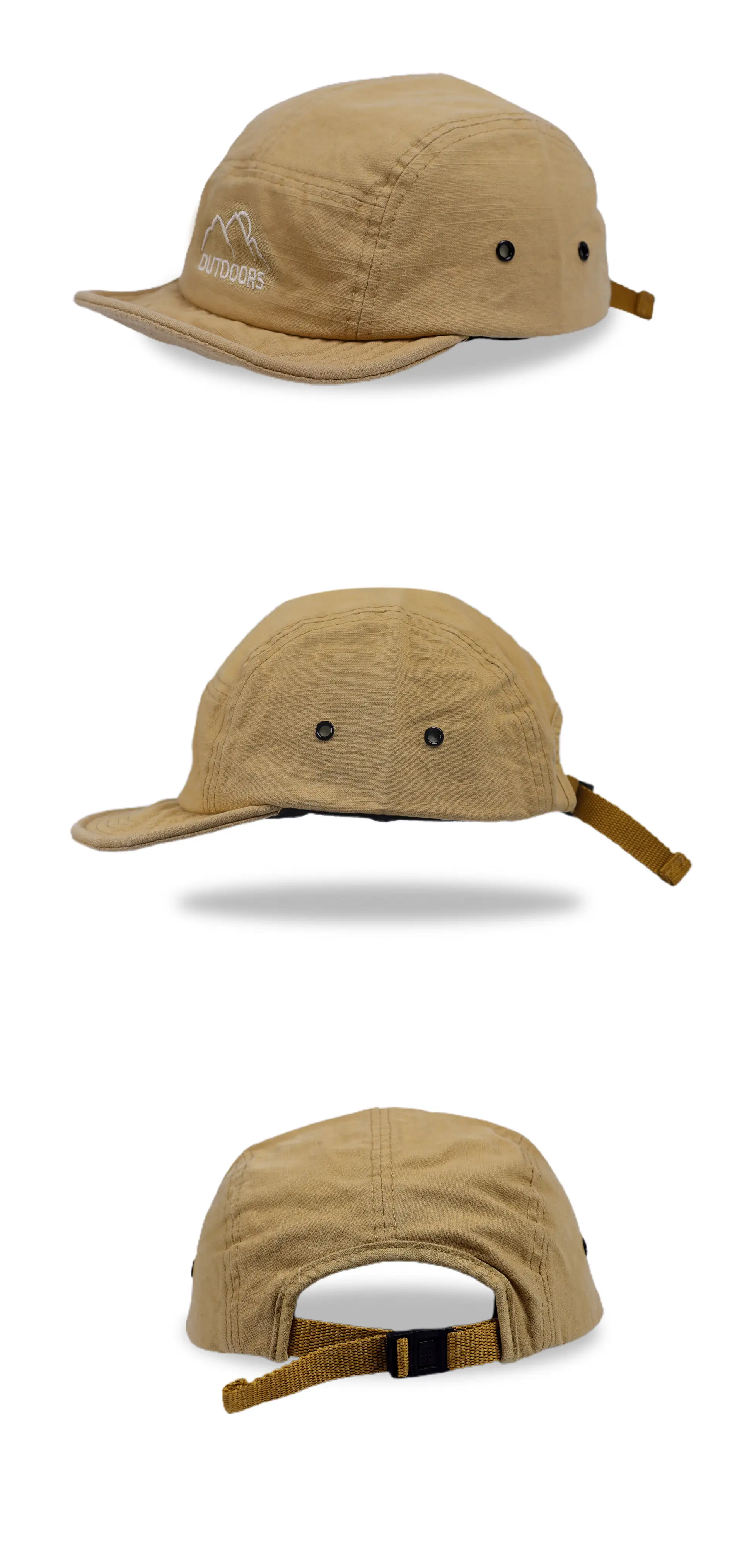 Kids Baseball Cap Tan 56.59cm Summer — feature 6