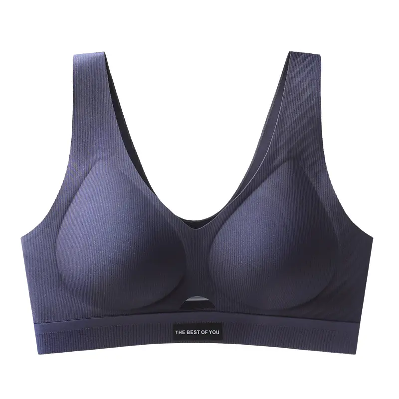 White Non-Slip Back Support Bra for Women