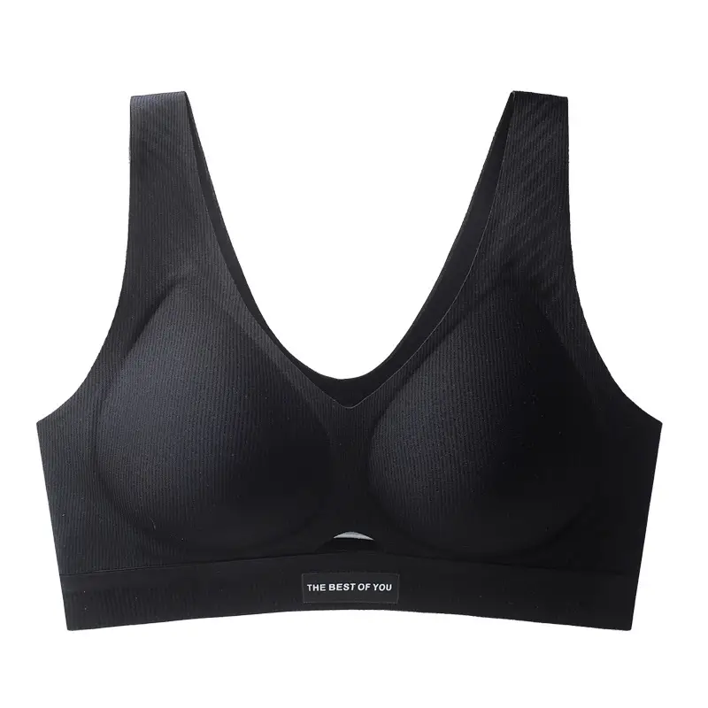 White Non-Slip Back Support Bra for Women
