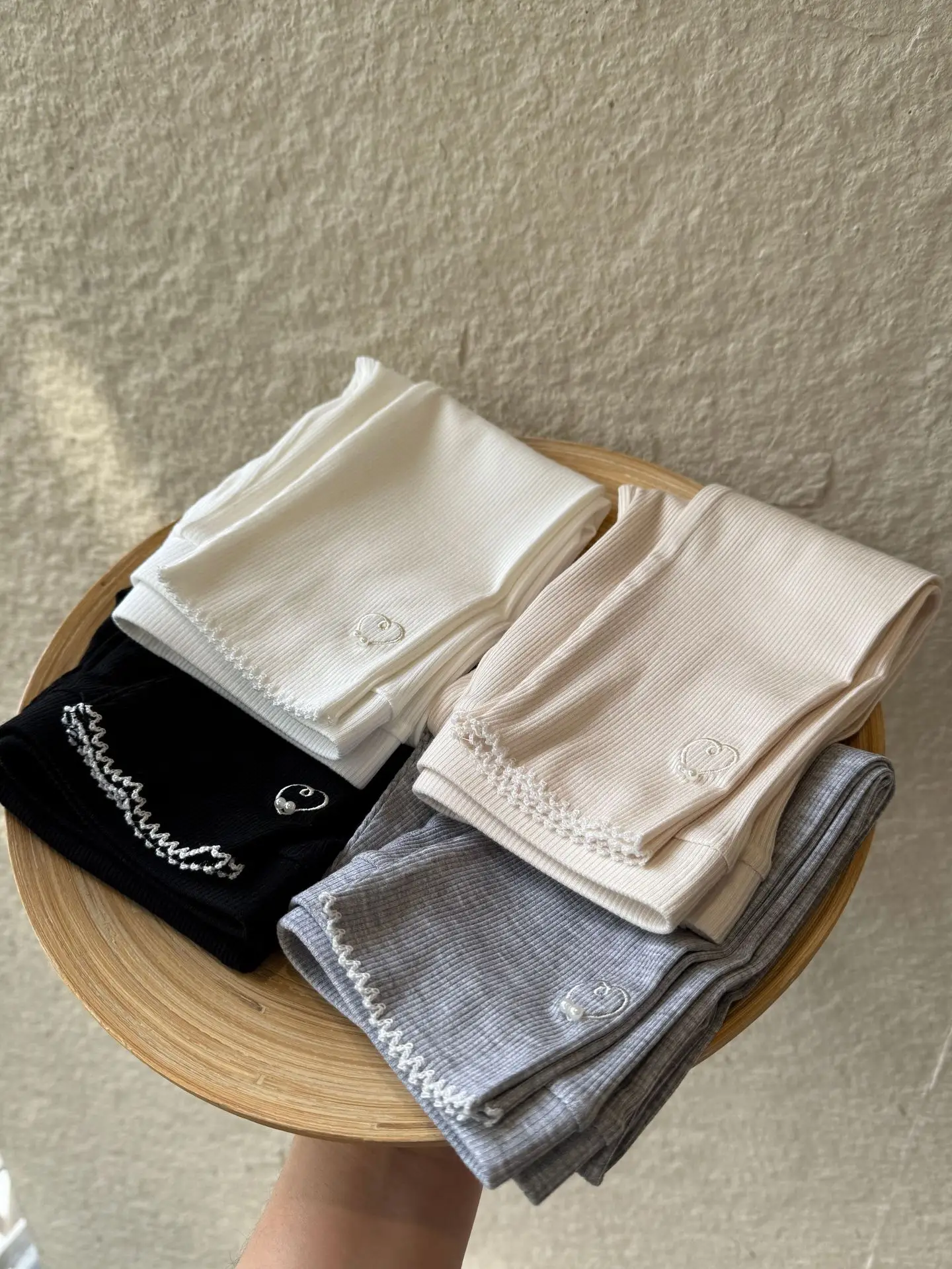New Girls Leggings Modal Threaded Spring Summer Outer Wear — feature 10