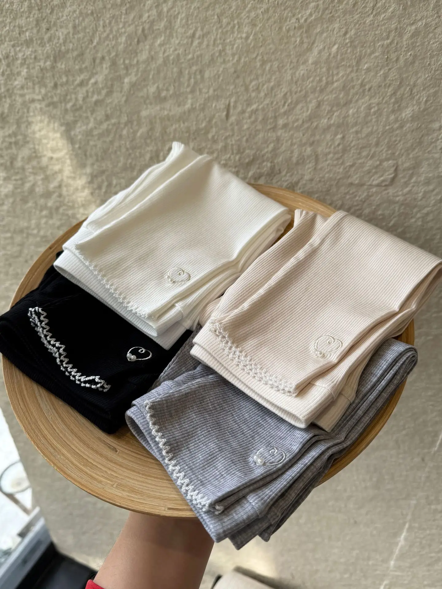 New Girls Leggings Modal Threaded Spring Summer Outer Wear — feature 11