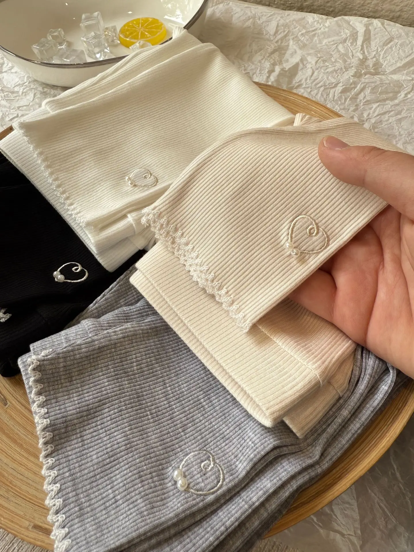 New Girls Leggings Modal Threaded Spring Summer Outer Wear — feature 12