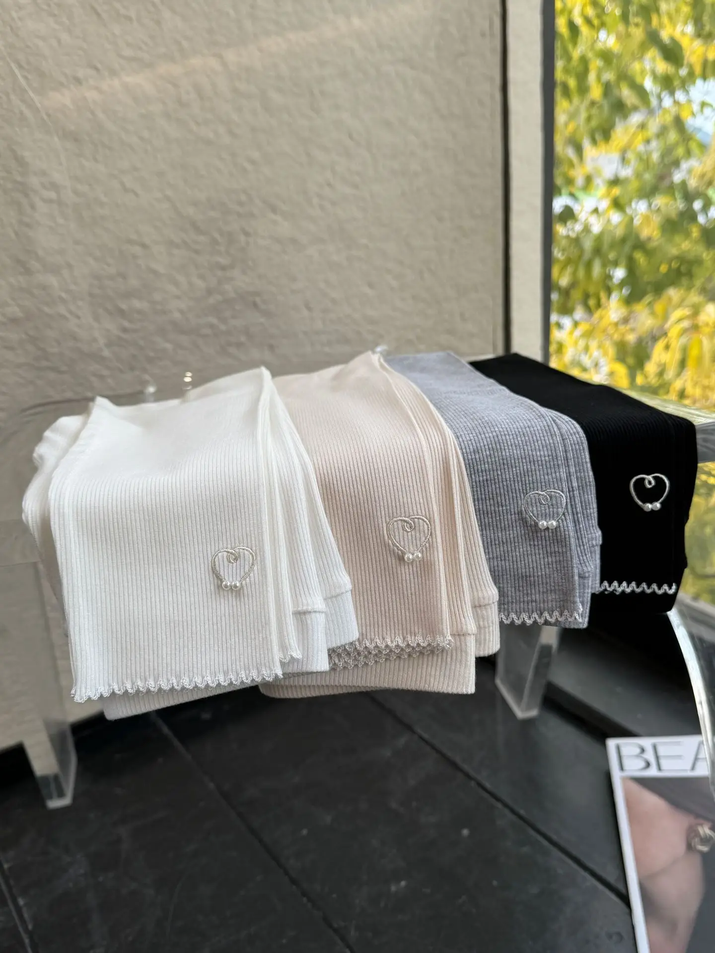New Girls Leggings Modal Threaded Spring Summer Outer Wear — feature 16