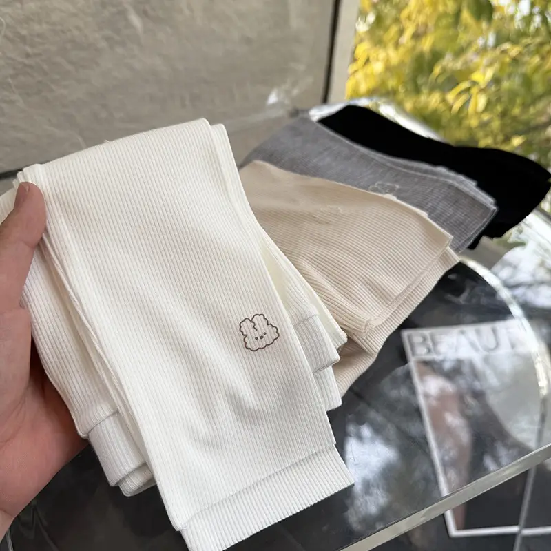 New Girls Leggings Modal Threaded Spring Summer Outer Wear — feature 2