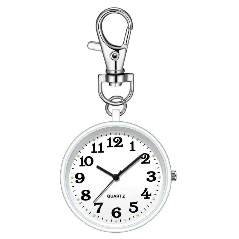 The special pocket watch for the elderly, children and students for the examination is clear and large number literal key chain hanging watch nurse watch only looks at the time - Image 7