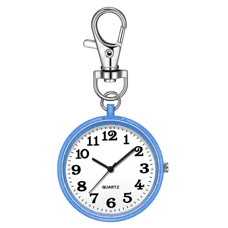 The special pocket watch for the elderly, children and students for the examination is clear and large number literal key chain hanging watch nurse watch only looks at the time - Image 3