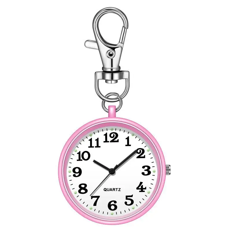The special pocket watch for the elderly, children and students for the examination is clear and large number literal key chain hanging watch nurse watch only looks at the time - Image 2