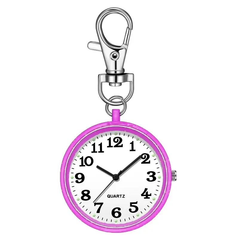 The special pocket watch for the elderly, children and students for the examination is clear and large number literal key chain hanging watch nurse watch only looks at the time - Image 6