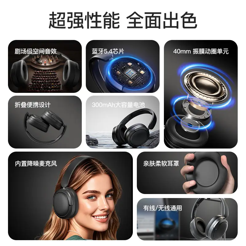 Bluetooth Headset with Noise Reduction Black - Image 6