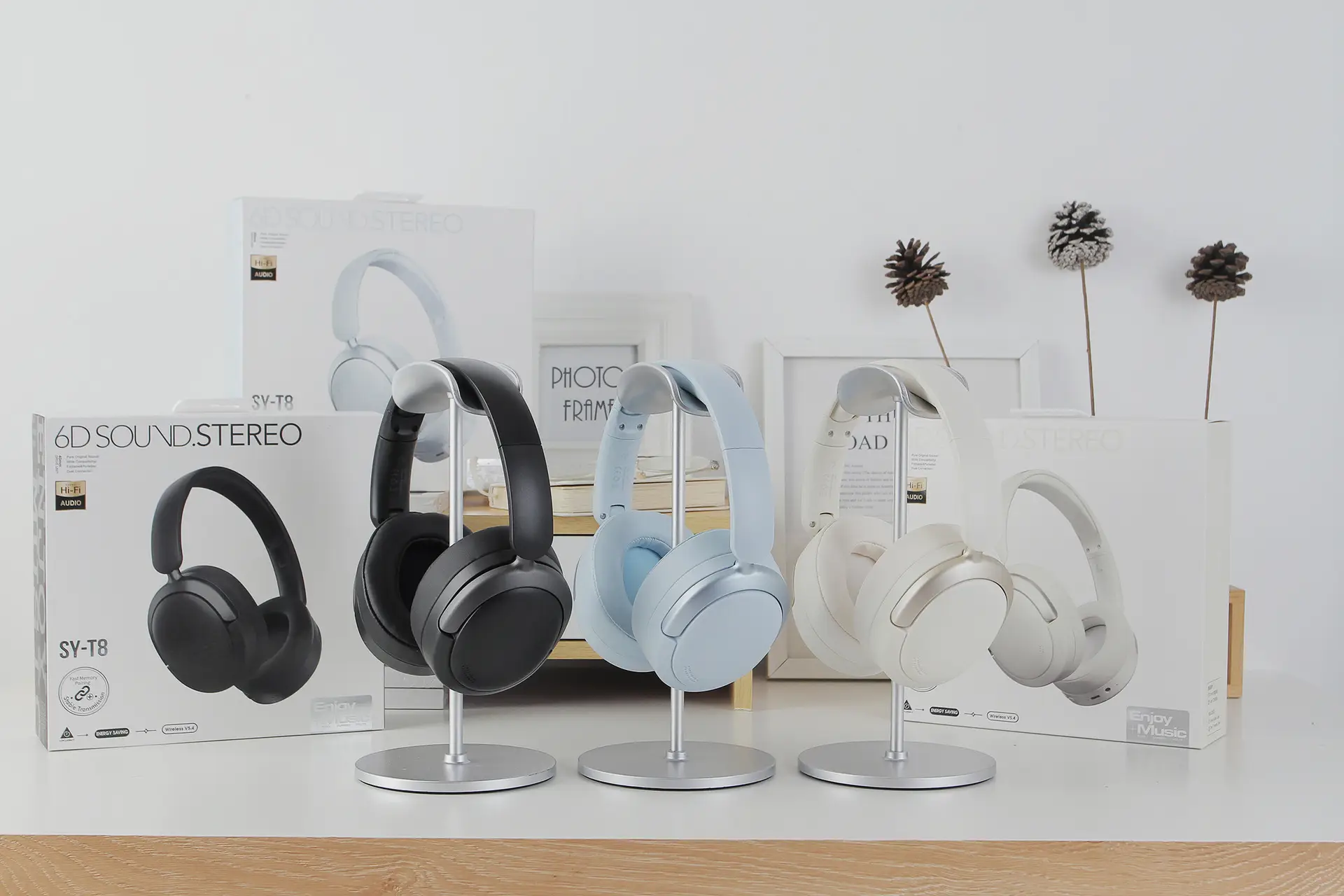 Bluetooth Headset with Noise Reduction Black — feature 3