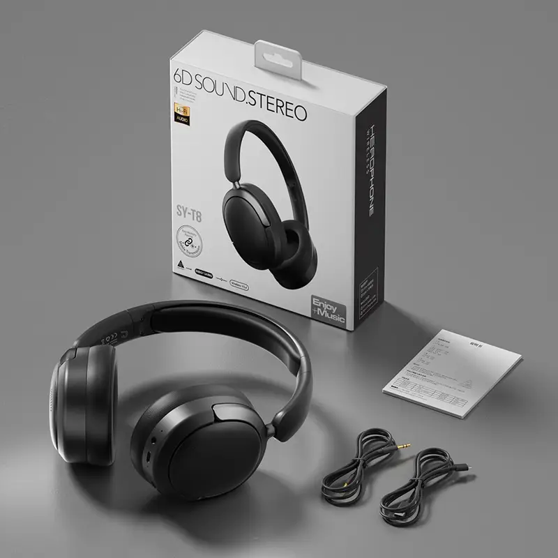 Bluetooth Headset with Noise Reduction Black - Image 2
