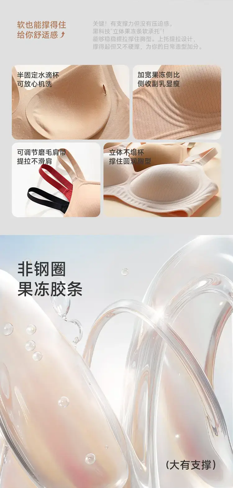 Jelly Underwear Seamless Comfortable Cup — feature 3