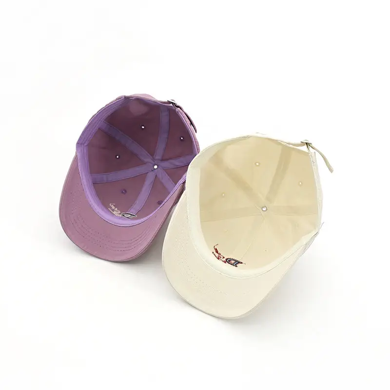 Kids Purple Letter Cap Spring Summer Sunshade Hat - Image 10