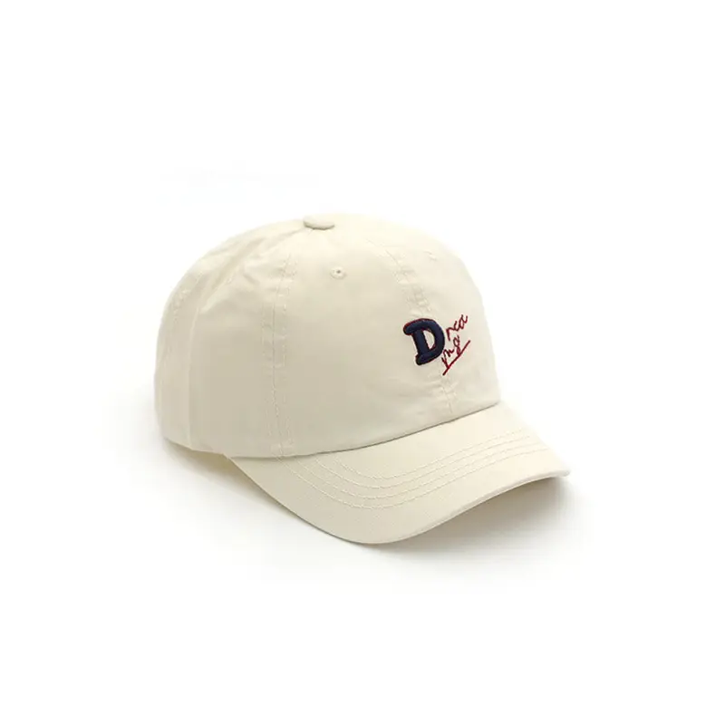 Kids Purple Letter Cap Spring Summer Sunshade Hat - Image 2