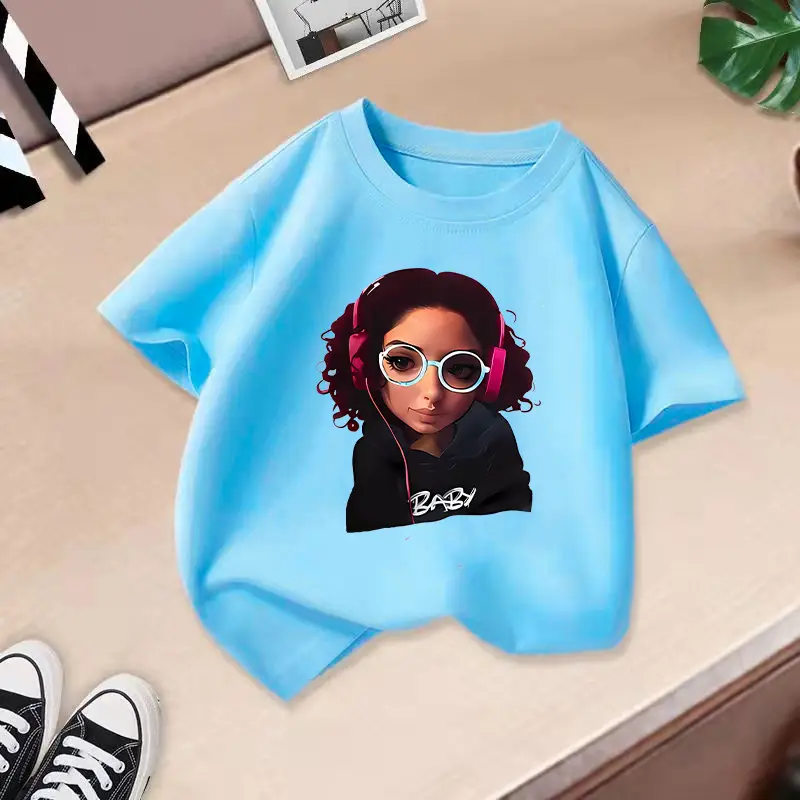 Girls Orange Graphic Round Neck T-Shirt 2026 - Image 18