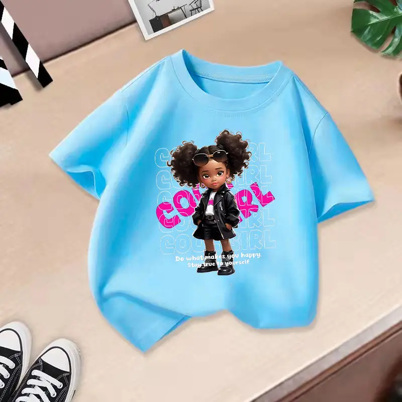 Girls Orange Graphic Round Neck T-Shirt 2026 - Image 29