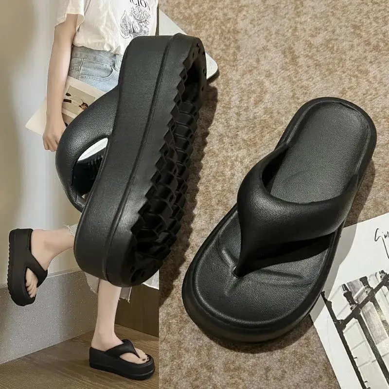 Eva Slippers Feeling Thick Bottom Cross-border Hot Summer Slippers Eva Flip Flops Thick Bottom Slippers Thick Bottom Sandals — feature 3