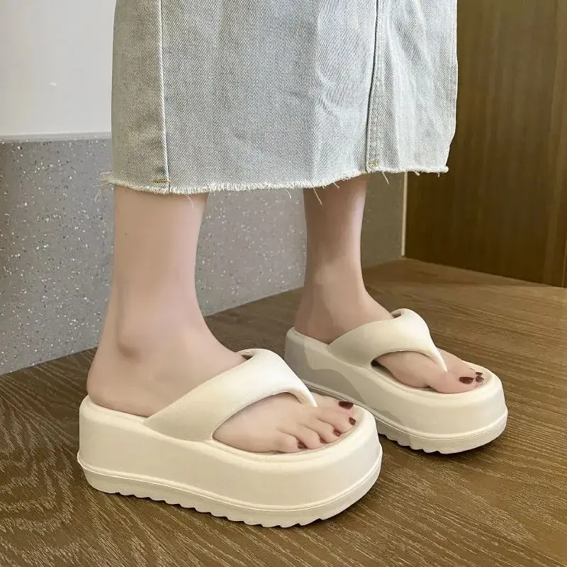 Eva Slippers Feeling Thick Bottom Cross-border Hot Summer Slippers Eva Flip Flops Thick Bottom Slippers Thick Bottom Sandals — feature 5