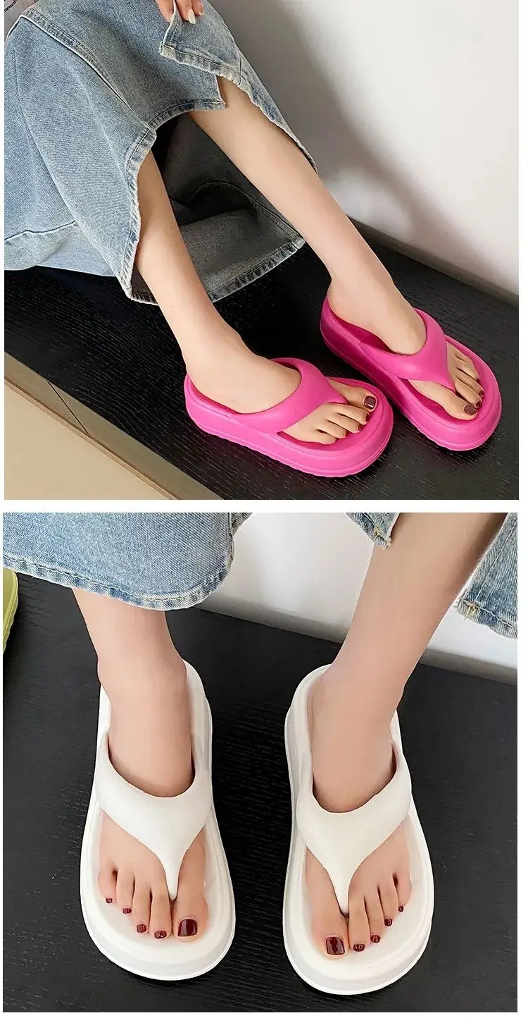 Eva Slippers Feeling Thick Bottom Cross-border Hot Summer Slippers Eva Flip Flops Thick Bottom Slippers Thick Bottom Sandals — feature 7