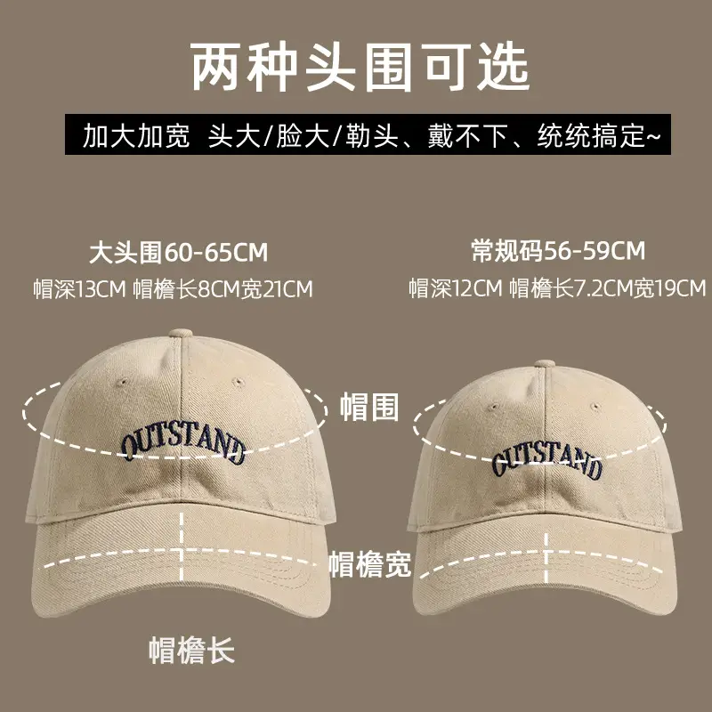 Men Outgrowme Embroidered Red Baseball Cap — feature 8