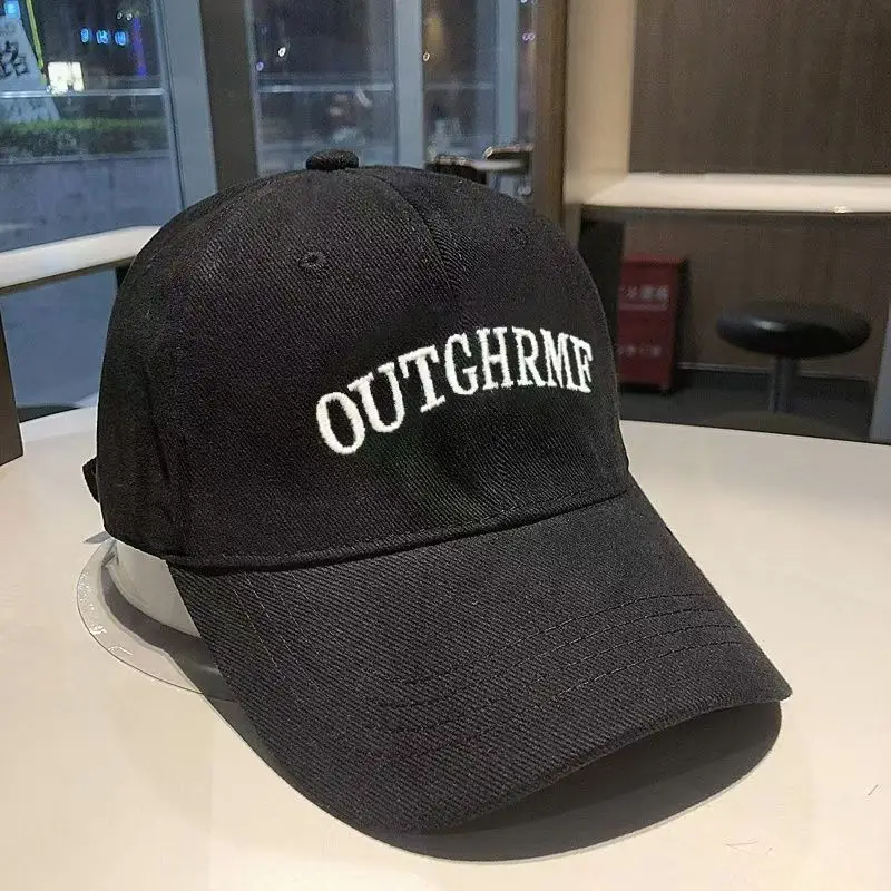 Men Outgrowme Embroidered Red Baseball Cap