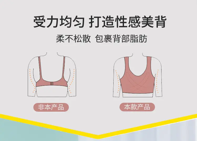 X-Back Support Bra for Plus Size Women — feature 9
