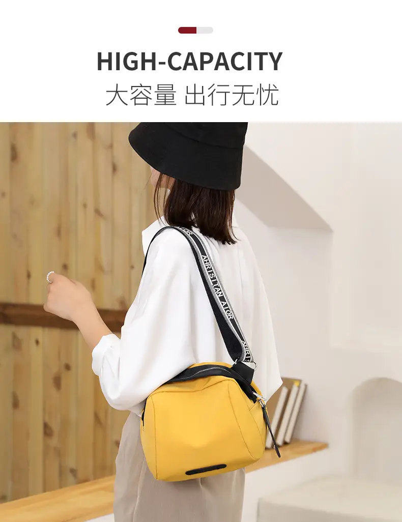 Women's Nylon Shoulder Bag All-Match Colors — feature 13