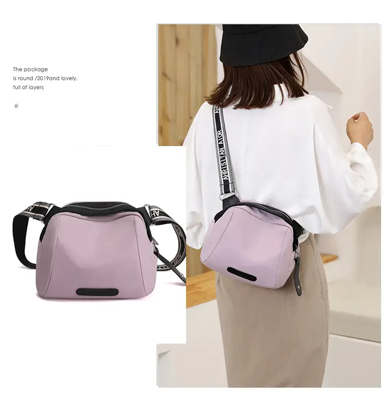 Women's Nylon Shoulder Bag All-Match Colors — feature 19