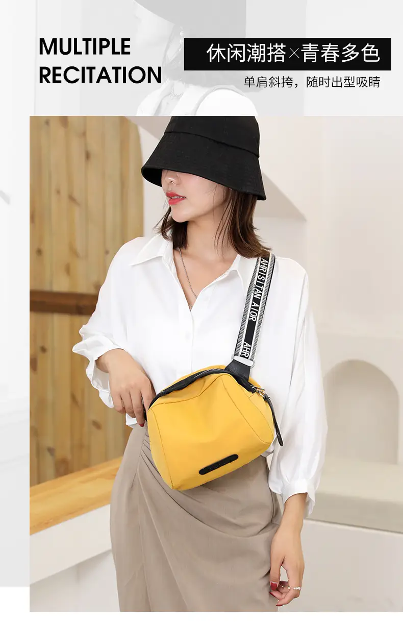 Women's Nylon Shoulder Bag All-Match Colors — feature 4