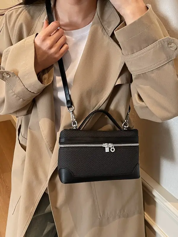 Women's Korean Style Crossbody Bag Tan Beige 2025 - Image 12