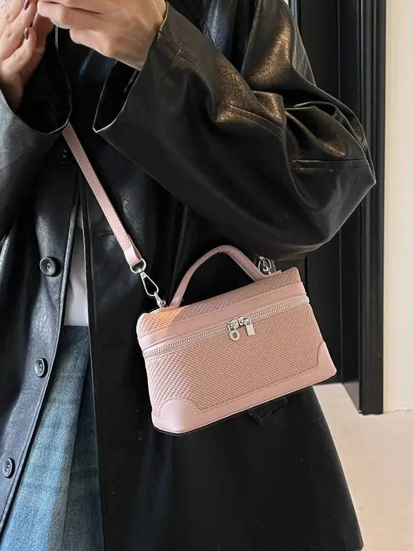 Women's Korean Style Crossbody Bag Tan Beige 2025 - Image 13