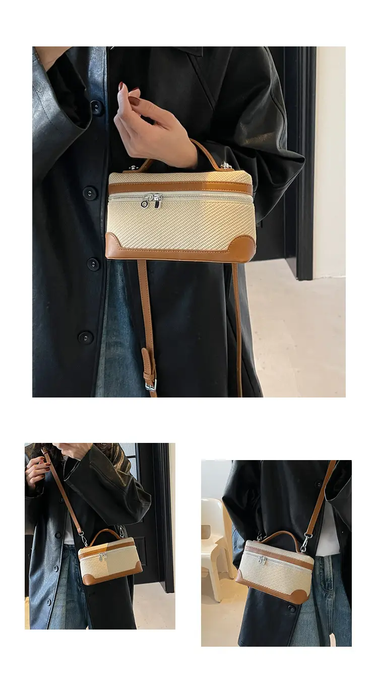 Women's Korean Style Crossbody Bag Tan Beige 2025 — feature 33