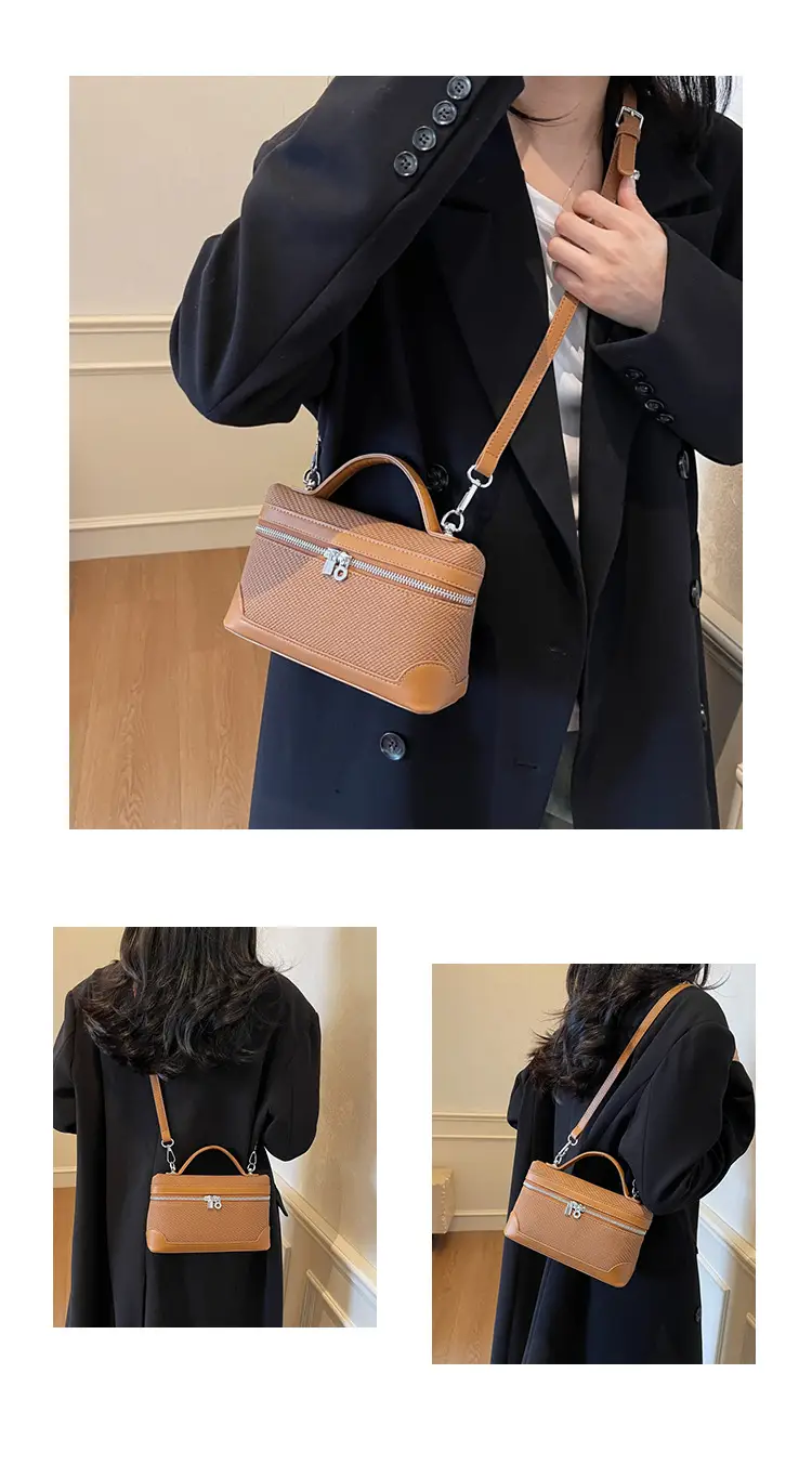 Women's Korean Style Crossbody Bag Tan Beige 2025 — feature 36