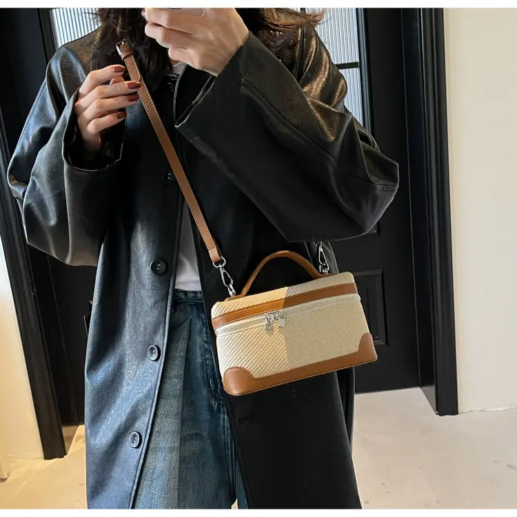 Women's Korean Style Crossbody Bag Tan Beige 2025 — feature 6