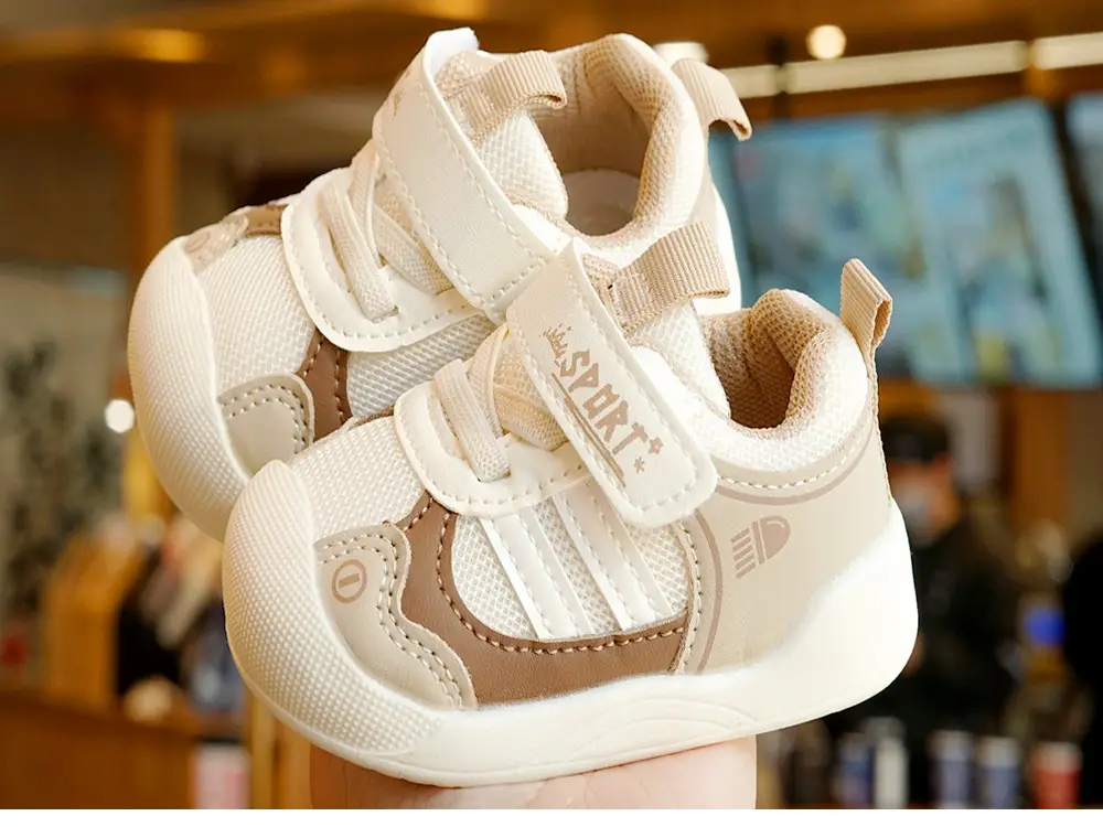 Baby Shoes Pink Yellow 1-2Yrs Soft Sole Non-Slip — feature 4