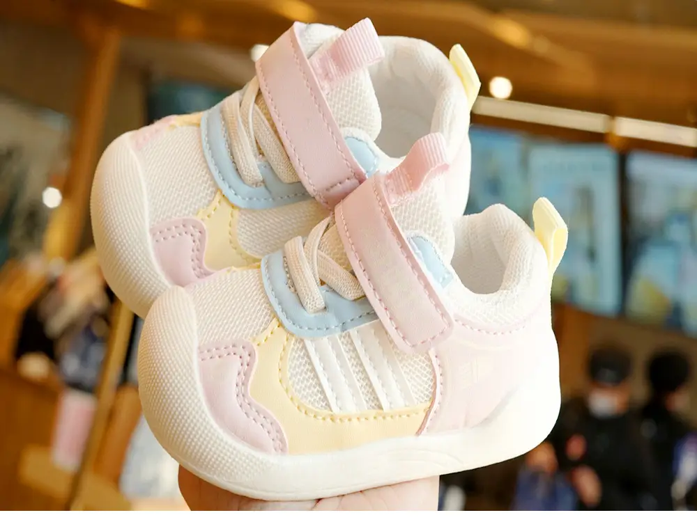 Baby Shoes Pink Yellow 1-2Yrs Soft Sole Non-Slip — feature 7