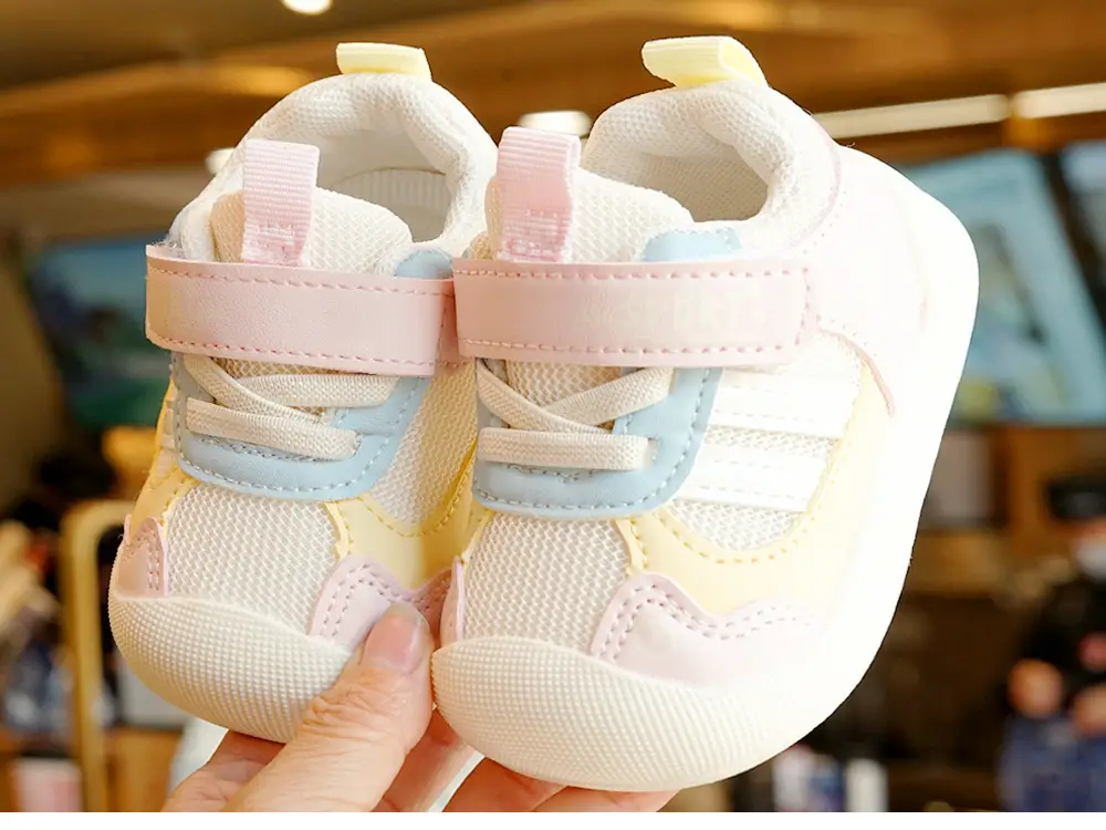 Baby Shoes Pink Yellow 1-2Yrs Soft Sole Non-Slip — feature 9