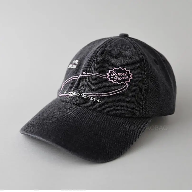 Korean Style Blue Baseball Cap for Men Women - Image 5