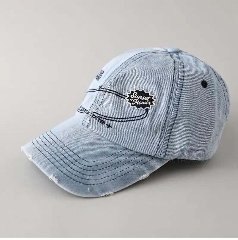 Korean Style Blue Baseball Cap for Men Women — feature 6