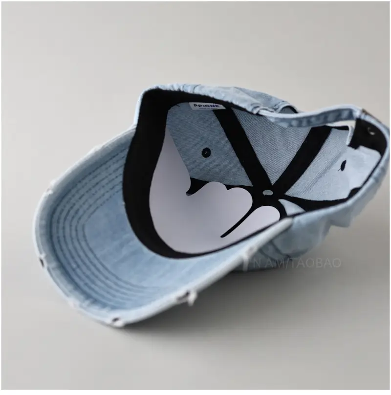 Korean Style Blue Baseball Cap for Men Women — feature 7