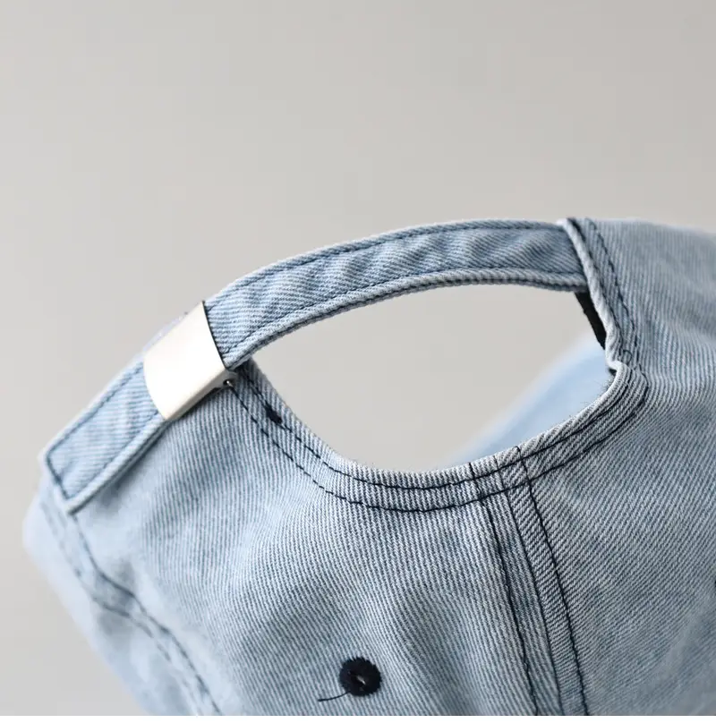 Korean Style Blue Baseball Cap for Men Women — feature 9