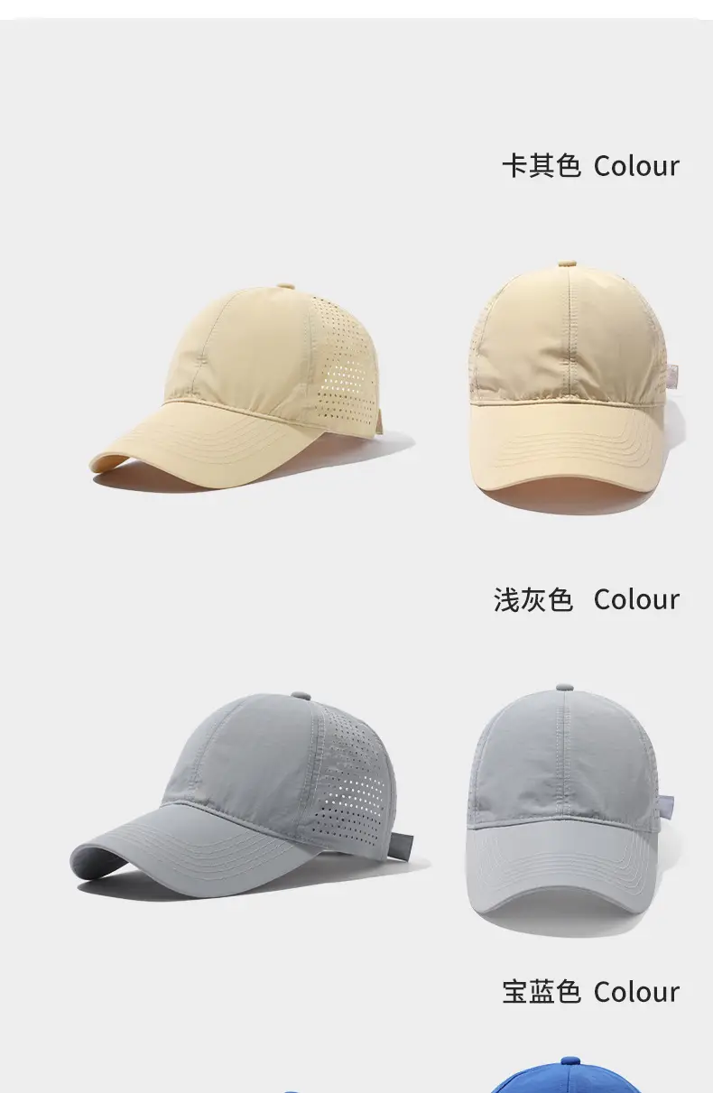 Men Mesh Sun Hat Black Big Head Circumference — feature 12