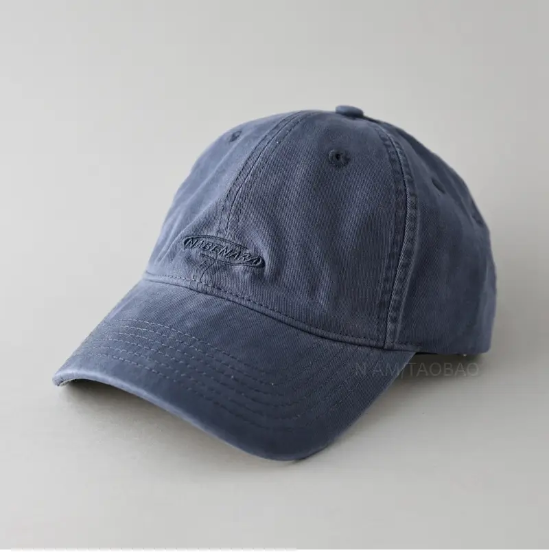 Blue Embroidered Baseball Cap for Men Women - Image 5