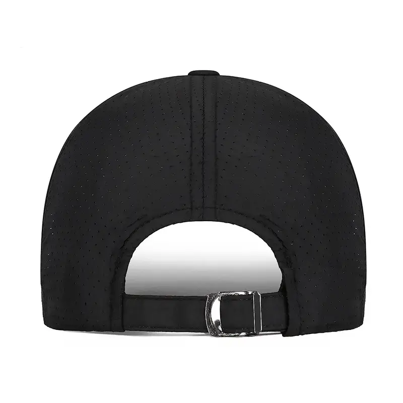 Black Sport Cap with "SPORT" Logo & Perforated Design - Image 12
